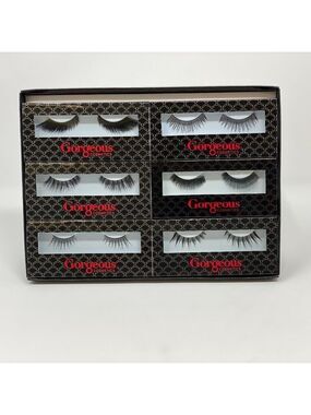 6pc- eyelash kit by Gorgeous cosmetics